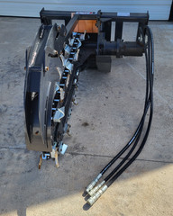 JCT Hydraulic Trencher Skid Steer Attachment Ditch Witch Bobcat Cat
