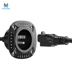 18″ 125V 15Amp AC Plug Port Extension Cord Splitter Cables RV Trailer Waterproof