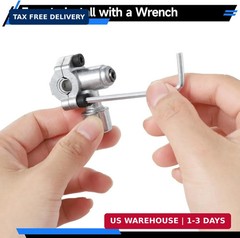 10 Pcs Bullet Piercing Valves, BPV-31 Piercing Valve for Refrigerators HVAC, Com