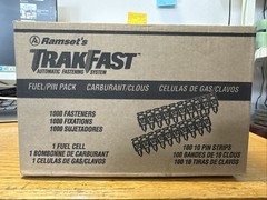 1000 pcs. RAMSET FPP034B TrakFast 3/4″ Black Pin w/ Single Fuel Cell (NEW).