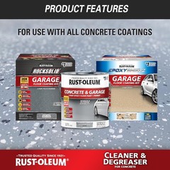 Rust-Oleum Cleaner & Degreaser for Concrete, 1 Gallon – 301243