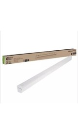 Commercial Electric 4 ft. Direct Wire Integrated LED White Strip Light Fixture