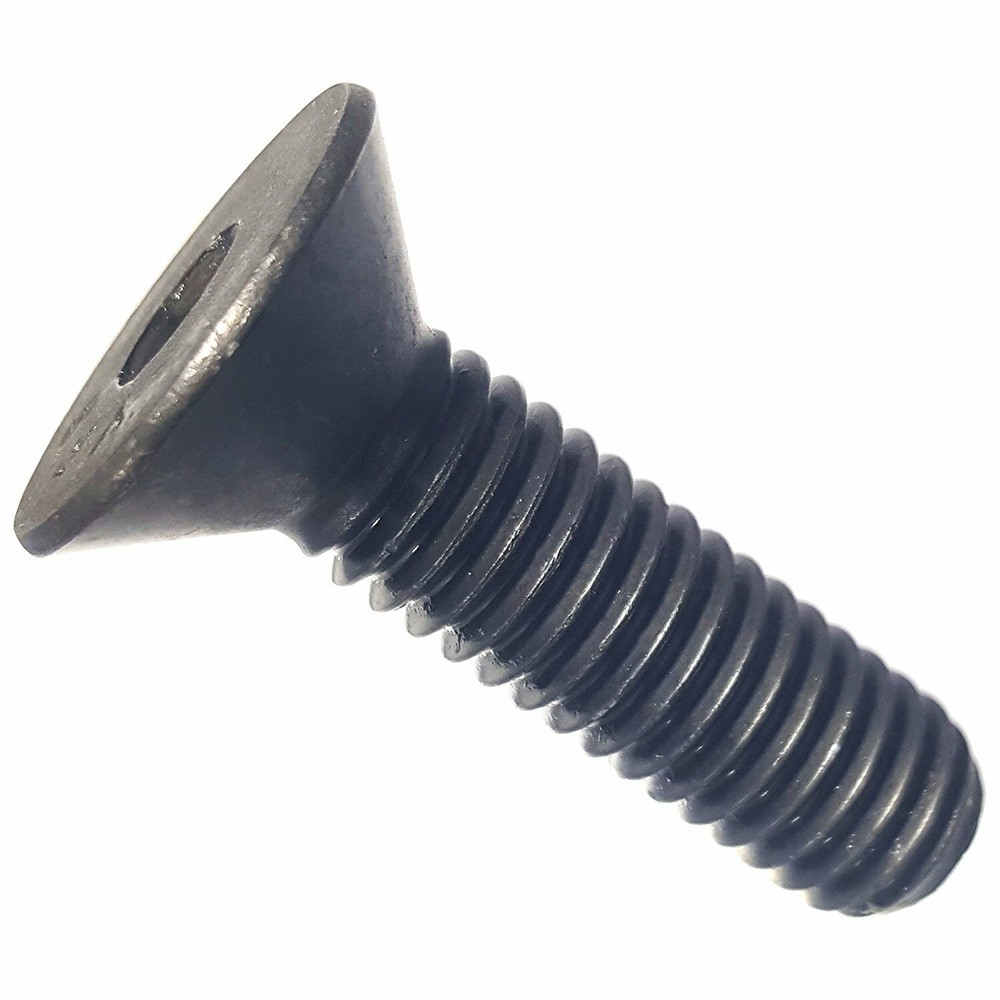3/8-16 x 7/8″ Flat Head Socket Cap Screws Grade 8 Steel Black Oxide Qty 250