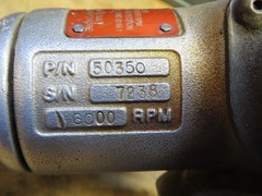 ***DAMAGED*** Dynabrade 50350 6000 RPM Pneumatic angle grinder sander polisher