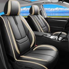 for Hyundai Sonata Seat Covers 2004-2026 Premium Waterproof Leather Airbag Full