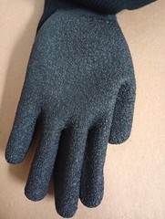 Berne Heavy Duty Quick Grip Thermal Lined Gloves Color Black Size L