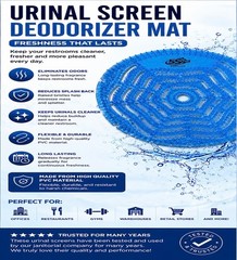 Urinal Deodorizer Mats 6.2″ 10 pack ⭐ INTRODUCTORY eBay SPECIAL ⭐