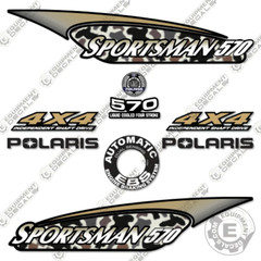 Fits Polaris Sportsman 570 Decal Kit ATV – 7 YEAR OUTDOOR 3M VINYL!