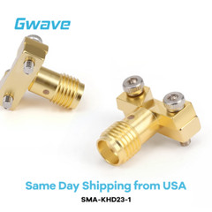 SMA Female Connector End Launch Solder-free for PCB, DC – 18GHz