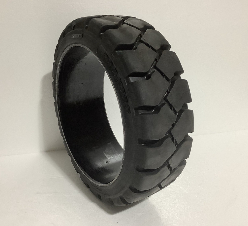 Traxter 21x7x15 Press-On Solid Forklift Tire Smooth Cushion Industrial