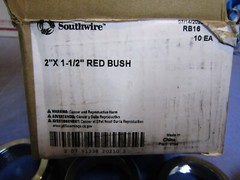 10 – Southwire Garvin 2 x 1-1/2 Reducing Bushing RB16, RB-200150 Steel. NEW in