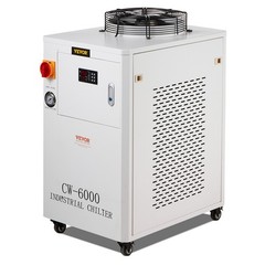 VEVOR Industrial Water Chiller CW-6000 15L 65L/min Laser Chiller with Compressor