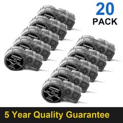20PK M21-750-595-WT Compatible For BMP21 White Label Tape Vinyl 3/4″ x 21′