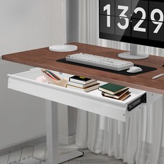 Under Desk Mounted Sliding Pull-out Drawer for Sit Stand Workstation