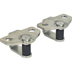 2X Front Door Lock Striker Latch 80570-04E00 Fit Nissan 300ZX Z31 1984-1989