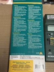Extech 401025 Digital Light Meter 0-5000 Foot Candles 0-50000 Lux