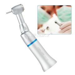 10 Dental Low Speed Handpiece 1:1 Contra Angle Push Button fit FG 1.6mm Burs USA