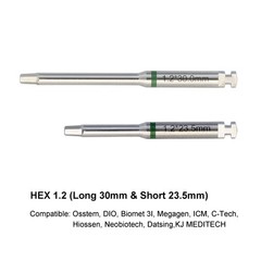 Implant Hex Driver Screwdriver Latch Torque Wrench Adapter Astra 3i Universal
