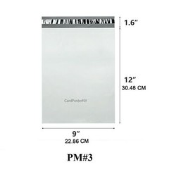9×12 Poly Mailers Shipping Envelopes Self Sealing Plastic Mailing Bag 2.0Mil