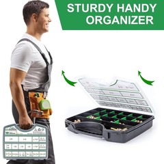 Complete 907pc Grade 8.8 Alloy Steel Bolt Set – Organized Tool Box Included