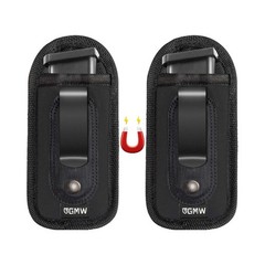GMW Universal Magnetic IWB/OWB Magazine Holster [2-Pack] | Magazine Pouch for…