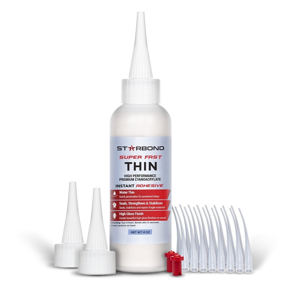 Starbond 4 oz. Super Fast Thin – Super Glue (Premium Cyanoacrylate CA Glue)