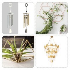 Pack of 6 Brass Tube 1mm 1.2mm 1.4mm 1.6mm 1.8mm 2mm x 0.2mm 300mm Metal Tubing