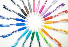 20 Count Zebra Sarasa Clip Gel Pens Assorted Colors 0.5mm Fine Point