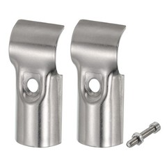 4pcs T Pipe Clamp Connector Chain Link Fence Clamp Fit OD 1 Inch 25mm