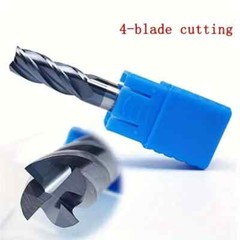 5PCS 1/2 ” 4 FLUTE LONG CARBIDE END MILL – TiALN COATED