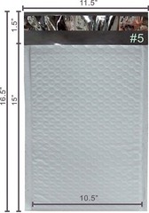 Yens® 200 #5 Poly Bubble Padded Envelopes Mailers 10.5 X 15 200PM5