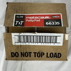 Metacaulk Rectorseal FRP 7×7 Fire Rated Putty Pad Lot of 20