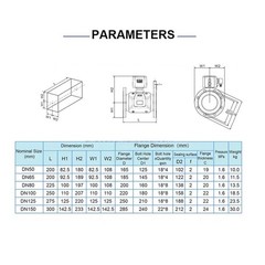 Dual-channel Ultrasonic Water Flow Meter Sea Water Flowmeter IP68 DN50~DN150mm