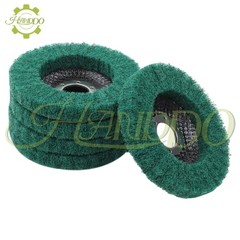 10 Pcs 4-1/2″ Scour Flap Discs 180 & 320 Grit Sanding Discs for Angle Grinder