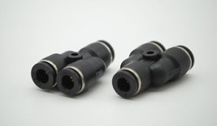 CHELIC SQY3 6 Ø6 Push to connect Union Y Fitting (10 PCS PER BAG)