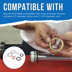 87311856 Replacement Seal Kits For Case-IH & New Holland 2″ bore with 1-1/4″ Rod