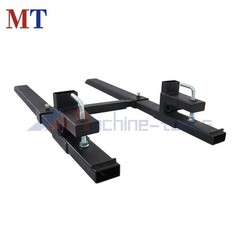 Clamp on Tractor Forks 60″ 4000lbs Pallet Forks Adjustable Bucket Forks