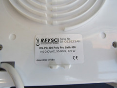 RevSci Revolutionary Science RS-PB-100 Poly Pro Bath GUARANTEED