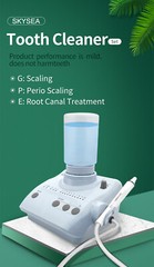 Dental Ultrasonic Piezo Scaler w/ 2 Water Bottles Handpiece fit EMS Woodpecker