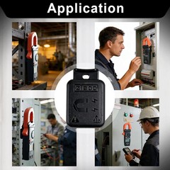 69445 Magnetic Hanger Compatible with Klein Tools Clamp Meters and Multimeters w