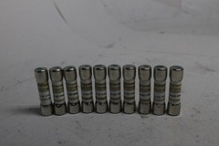 Lot of 10 Littelfuse KLKD-1/10 KLKD 1/10A 0.1A 600V Fast-Acting Fuse