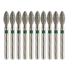 Dental Diamond Bur Football FG 368/023C Burs Pointed Coarse High Speed Dia Burr