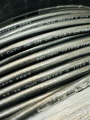 BELDEN Communications Coax Cable RG6 18 AWG 3 GHZ 010 75 OHM BLACK 1000ft CATV