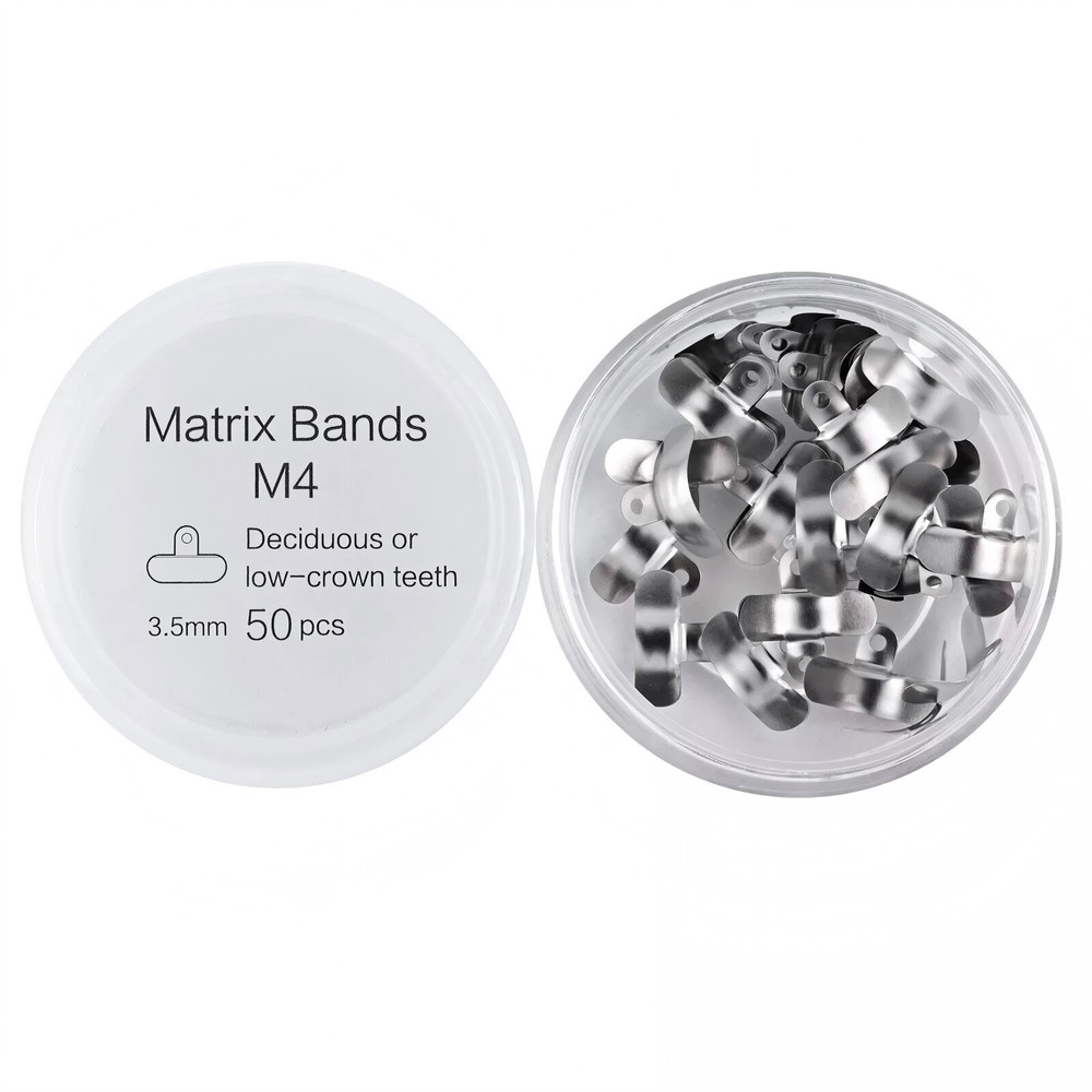Dental Sectional Matrix Bands 4.5 5.5 6.5 Niti Retaining Rings Wedges Palodent