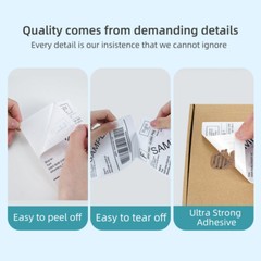 30Rolls 102mmx152mm DK-1241 Paper Shipping Label Fit for Brother QL-1100