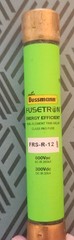 Bussmann FRS-R-12 Fuse 12A 600VAC 300VDC Fusetron (lot of 3 fuses )
