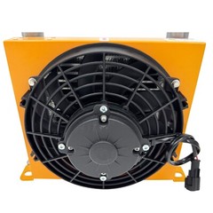 RJ-224 65L/Min Hydraulic Oil Air Cooler Air-cooled Oil Radiator 12V