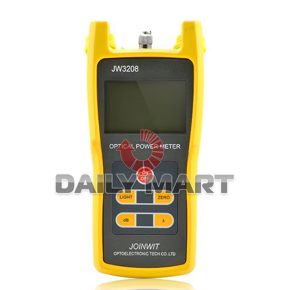 Handheld Optical Power Meter JW3208A Laser Fiber Optic Tool Tester -70 to +3dBm