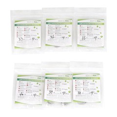 Dental 1st Molar Bands Roth 022 Plain Band Buccal Tube U1L1 Lingual Cleats 29-43