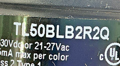 New Banner Engineering TL50BLB2R2Q Tower Light 2-Color Red & Blue – No Box